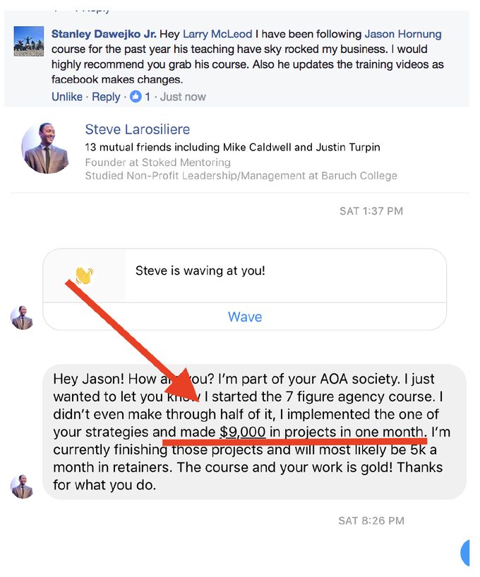 AOA student/client win screenshot